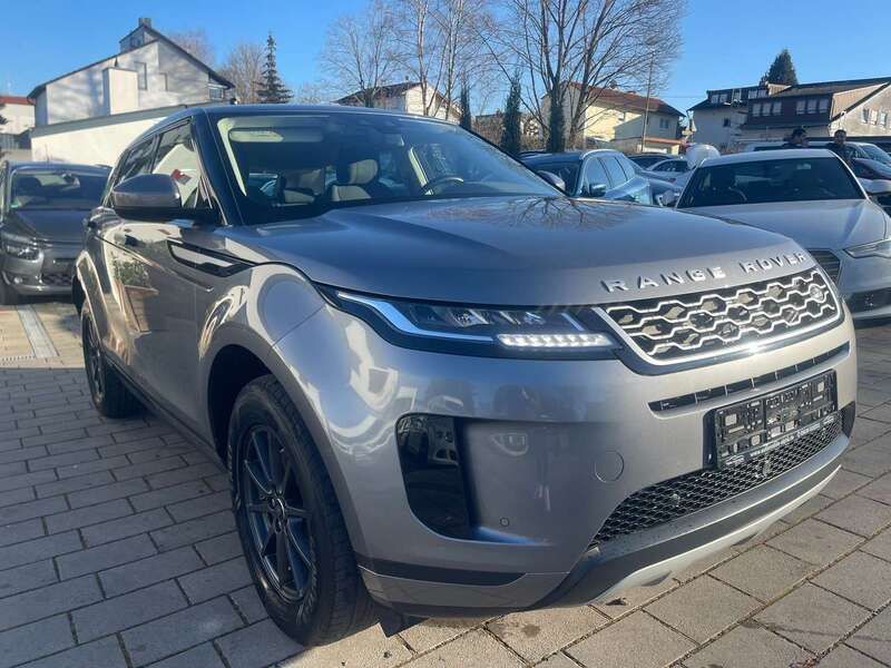 Grau Gebraucht 2020 Land Rover Range Rover evoque R-Dynamic SUV | 23.900 € (Teuer) - Bild 1/4