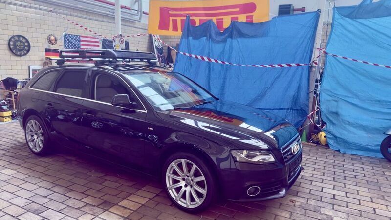 Schwarz Gebraucht 2008 Audi A4 S-Line Kombi | 9.299 € (Etwas zu teuer) - Bild 1/4