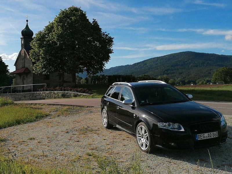 Schwarz Gebraucht 2007 Audi S4 Sport Kombi | 12.499 € (Guter Preis) - Bild 1/4