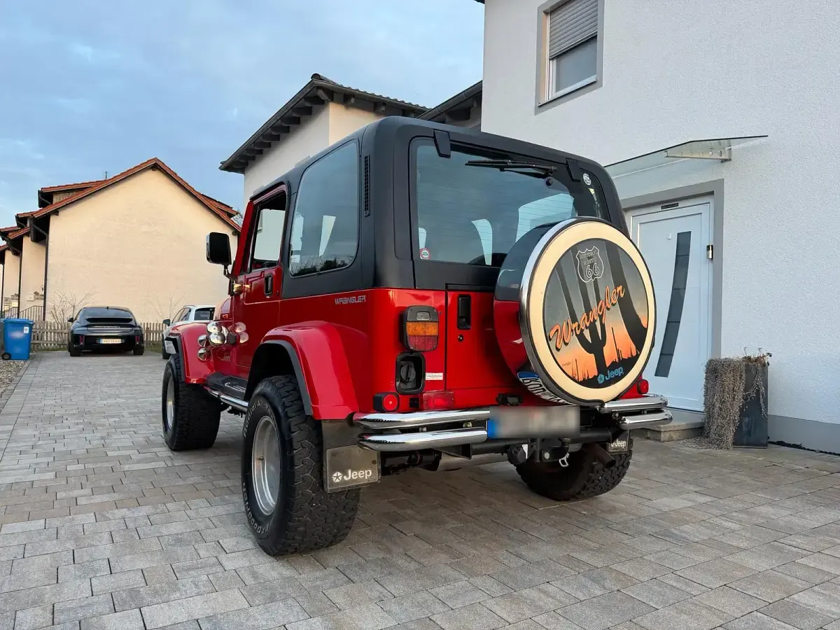 Gebraucht Jeep Wrangler 184 PS (135 kW) 1996 Rot SUV