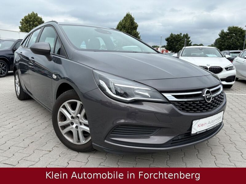 Grau Gebraucht 2016 Opel Astra Edition Kombi | 5.290 € (Etwas zu teuer) - Bild 1/4