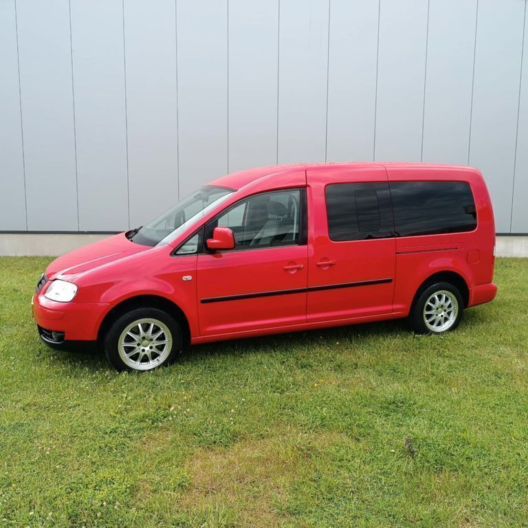 Rot Gebraucht 2009 VW Caddy Maxi Life Life Van / Kleinbus | 7.000 € (Guter Preis) - Bild 1/4