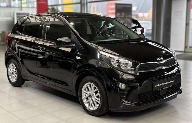 Schwarz Gebraucht 2022 Kia Picanto DREAM-TEAM Edition Kleinwagen | 12.490 € (Fairer Preis) - Bild 1/1