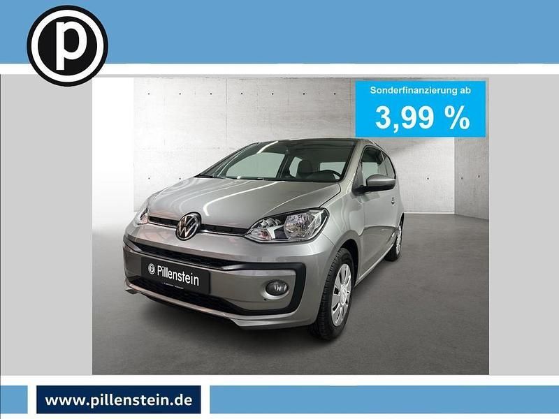Silber Gebraucht 2022 VW up! move up! Kleinwagen | 12.503 € (Fairer Preis) - Bild 1/4
