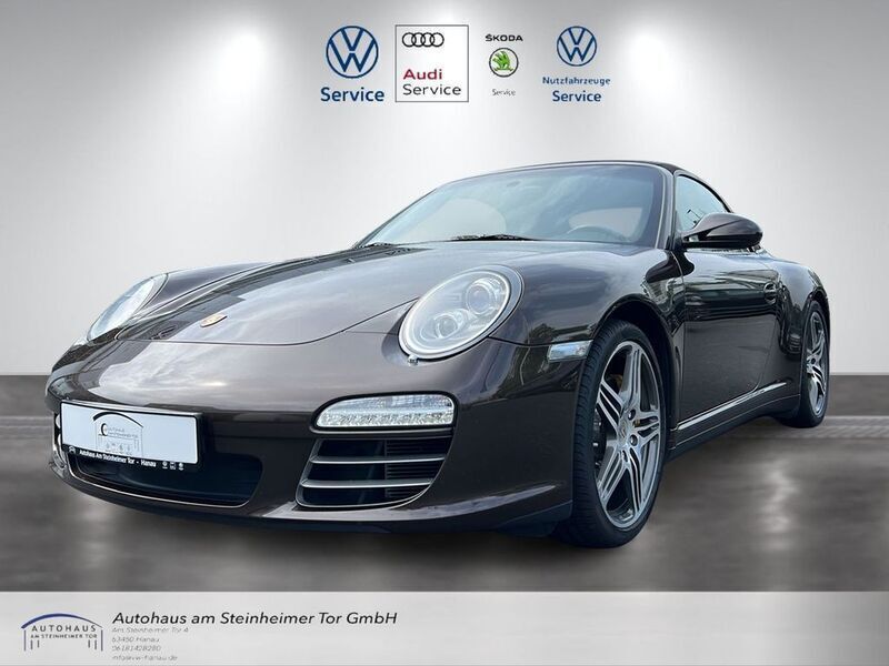 Gebraucht Porsche 997 Chrono 385 PS (283 kW) 2009 Braun Cabrio