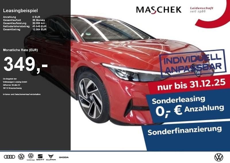 Rot Gebraucht 2025 VW ID.7 Pro Limousine | 42.440 € (Guter Preis) - Bild 1/4