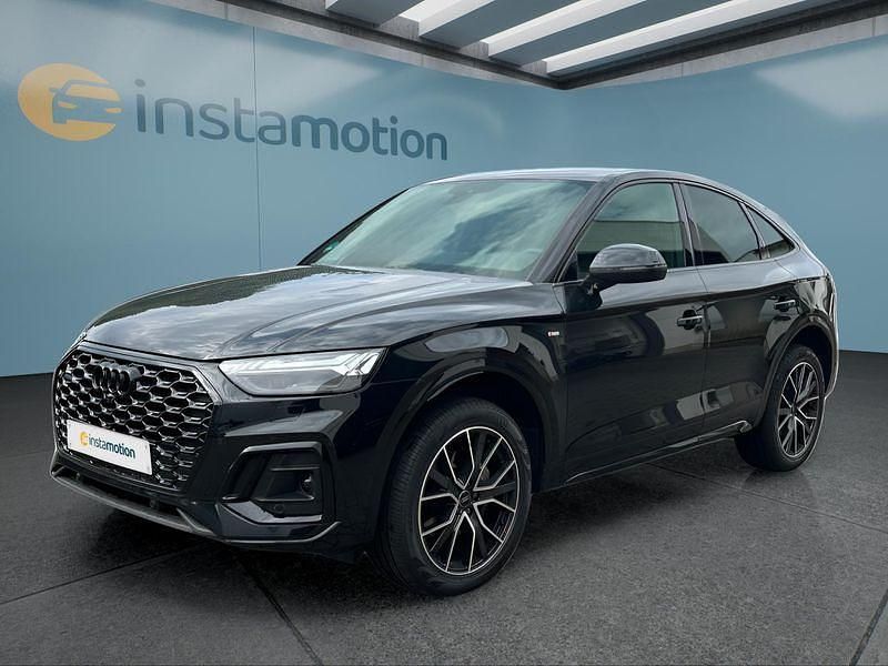 Schwarz Gebraucht 2024 Audi Q5 Sportback S-Line SUV | 56.299 € (Teuer) - Bild 1/4