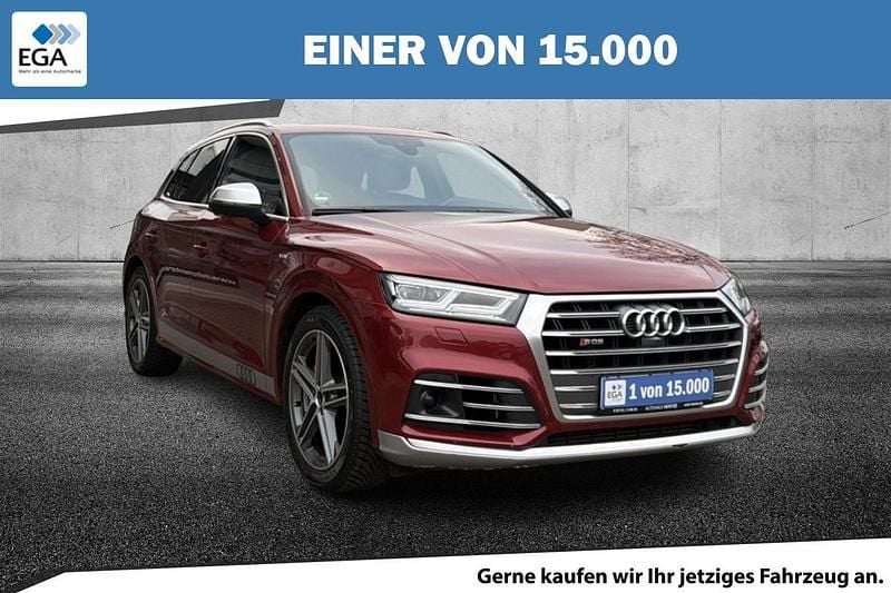 Rot metallic Gebraucht 2017 Audi SQ5 Ambiente SUV | 29.890 € (Fairer Preis) - Bild 1/4