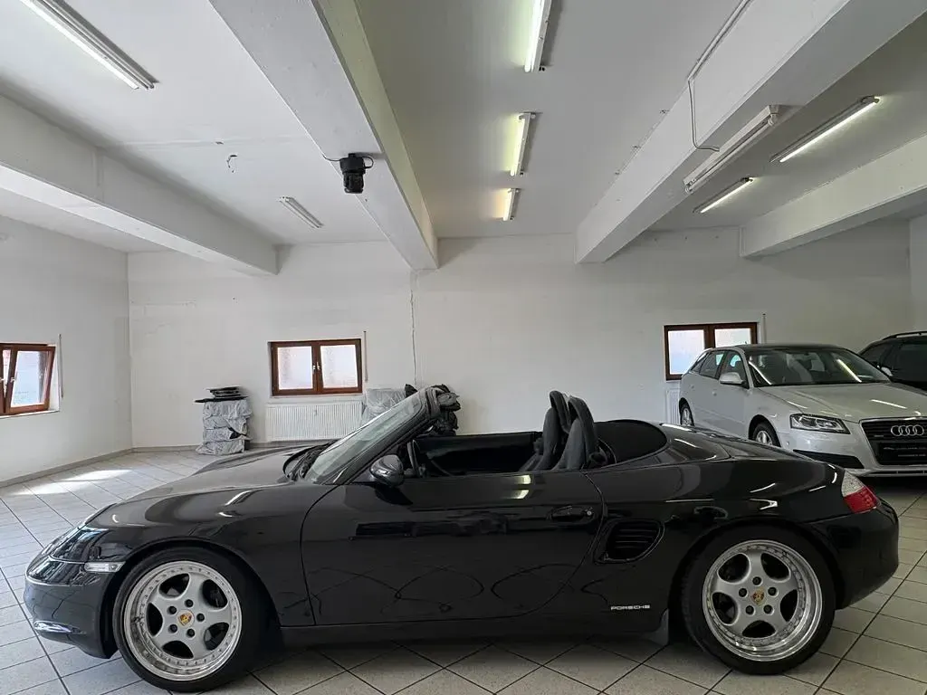 Gebraucht Porsche Boxster 204 PS (150 kW) 1999 Schwarz Cabrio