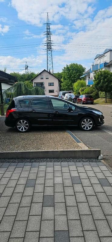 Gebraucht Peugeot 308 120 PS (88 kW) 2010 Schwarz Kombi