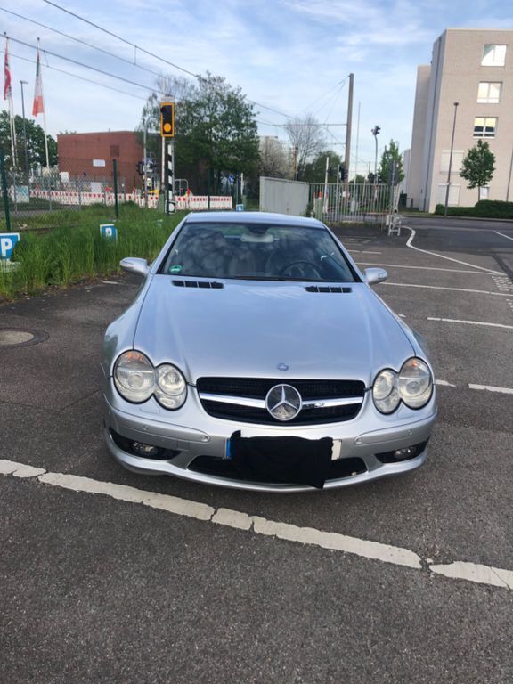 Silber Gebraucht 2005 Mercedes SL350 Edition Cabrio | 16.900 € (Superpreis) - Bild 1/4
