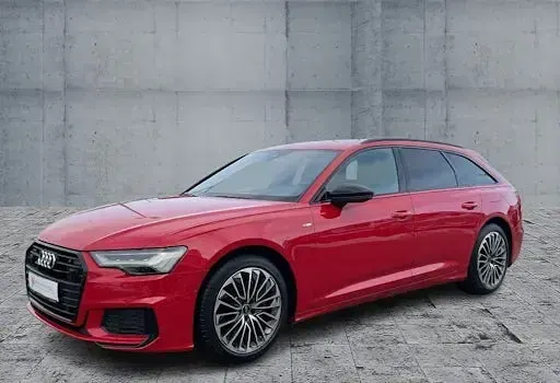 Używany Audi A6 S-Line 367 KM (269 kW) 2020 Czerwony Kombi