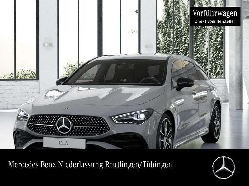 Manufaktur alpingrau Gebraucht 2025 Mercedes CLA200 AMG Kombi | 46.990 € - Bild 1/2