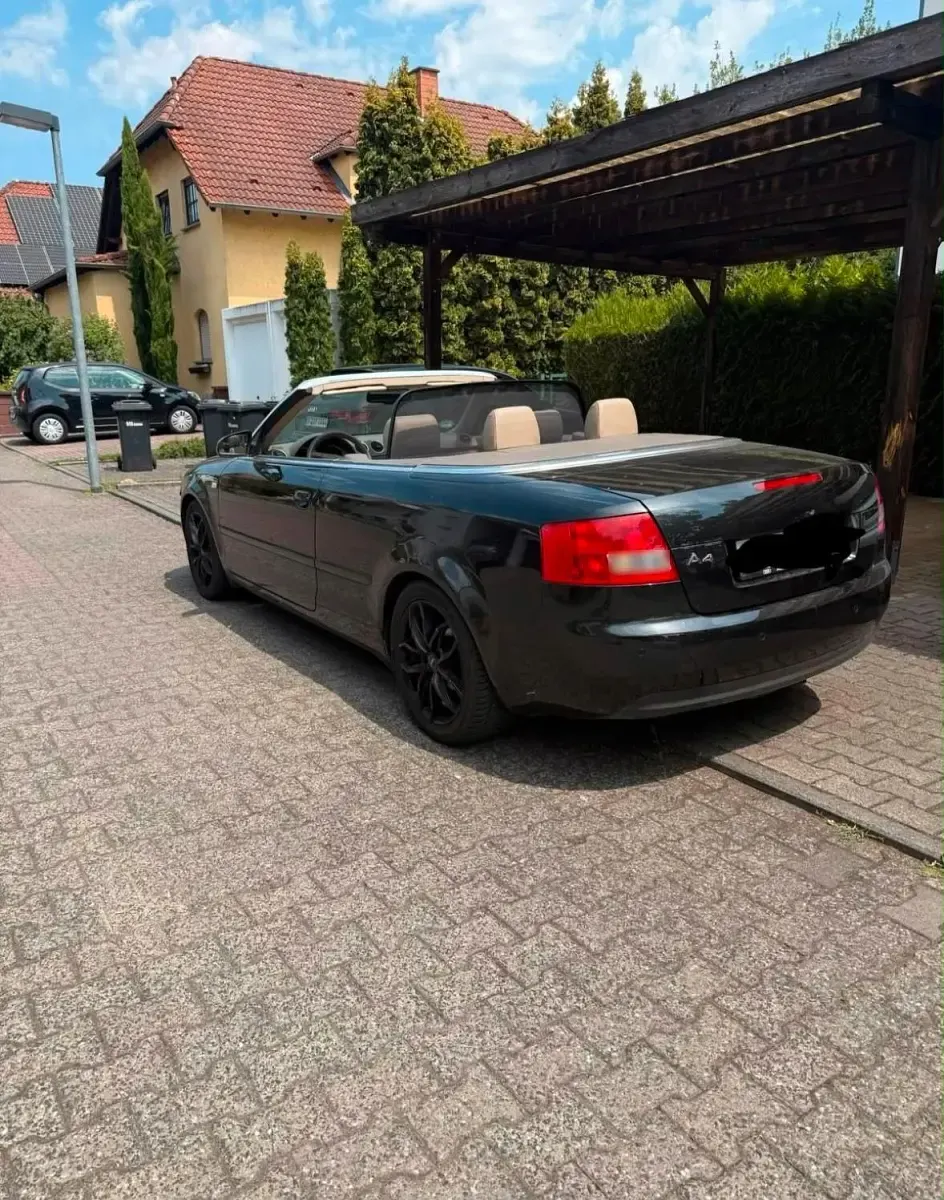 Gebraucht Audi A4 Cabriolet 163 PS (119 kW) 2004 Schwarz Cabrio