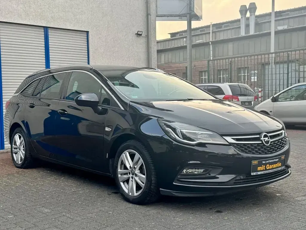 Gebraucht Opel Astra Dynamic 110 PS (80 kW) 2016 Schwarz Kombi