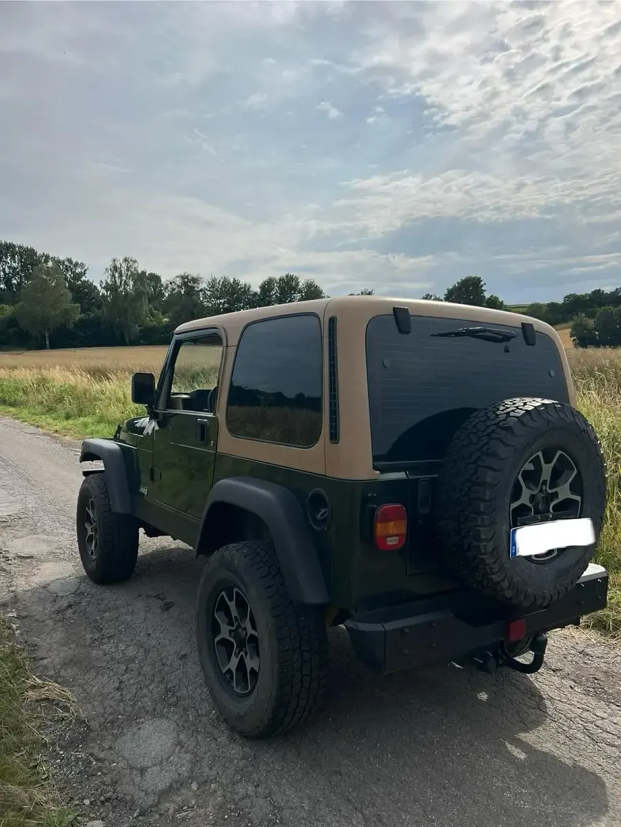 Gebraucht Jeep Wrangler Sahara 177 PS (130 kW) 1997 Grün SUV