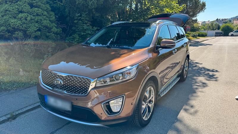 Grün Gebraucht 2016 Kia Sorento Platinum SUV | 20.000 € (Fairer Preis) - Bild 1/4