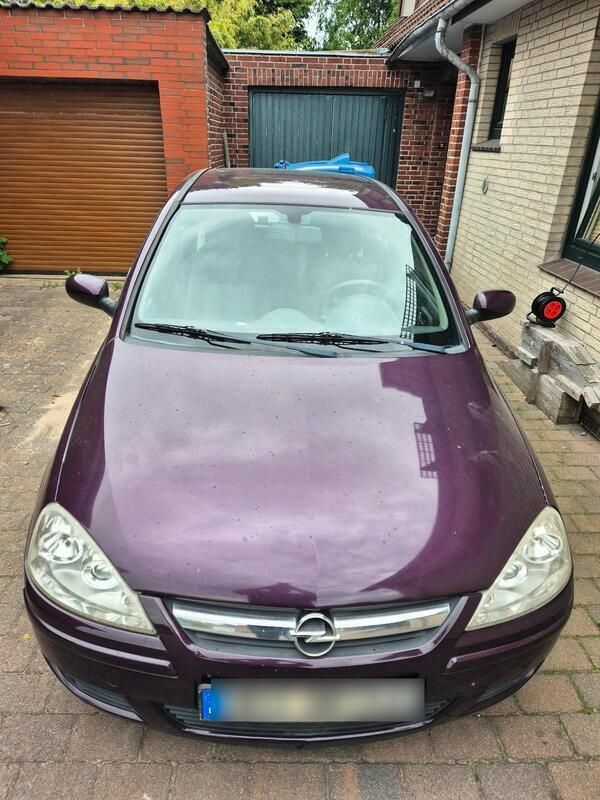 Rot Gebraucht 2006 Opel Corsa Kleinwagen | 2.999 € - Bild 1/4