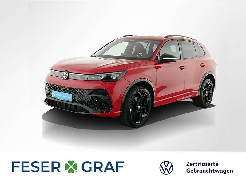 Persimmon red metallic Gebraucht 2024 VW Tiguan R-line SUV | 44.801 € (Guter Preis) - Bild 1/2