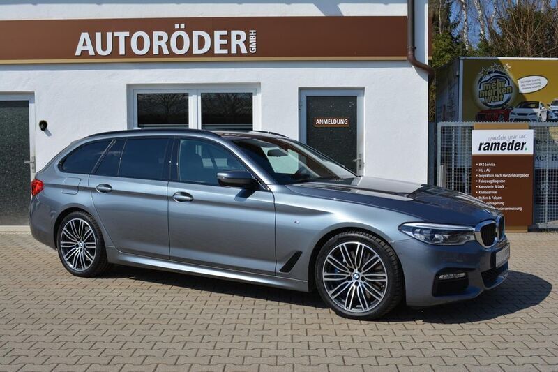 Grau Gebraucht 2018 BMW 540 Luxury Line Limousine | 37.600 € (Etwas zu teuer) - Bild 1/4