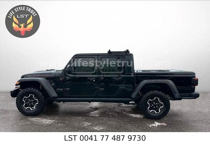 Gebraucht Jeep Gladiator Rubicon 284 PS (208 kW) 2021 Schwarz Pickup