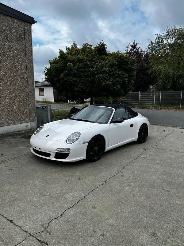 Weiß Gebraucht 2010 Porsche 997 Cabrio | 60.997 € - Bild 1/4