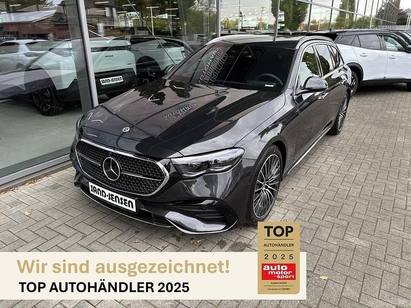 Grafitgrau metallic Gebraucht 2025 Mercedes E220 AMG line Kombi | 53.995 € (Guter Preis) - Bild 1/4