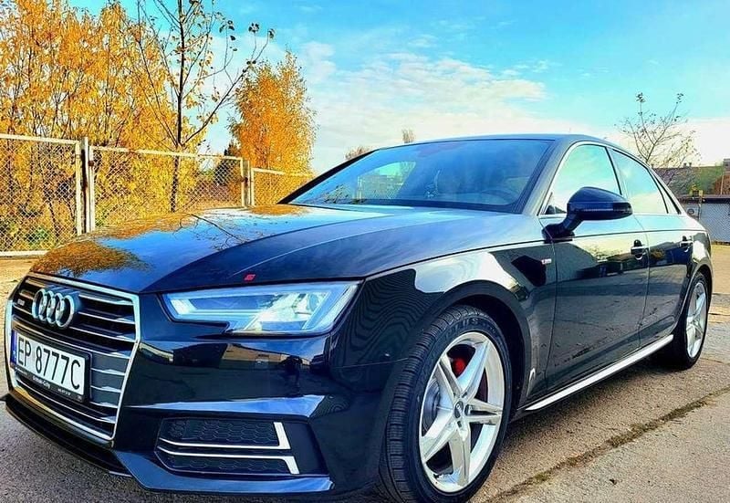 Schwarz Gebraucht 2016 Audi A4 S-Line Limousine | 11.800 € (Superpreis) - Bild 1/4