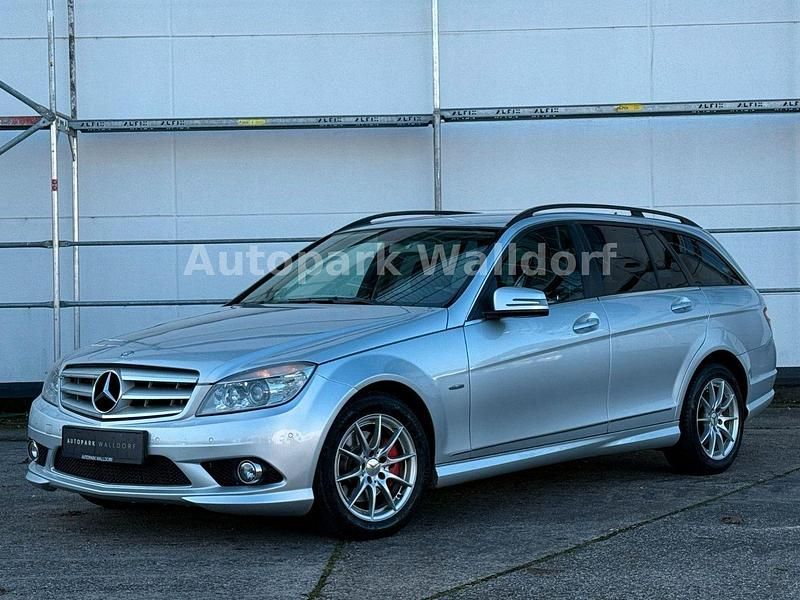 Gebraucht Mercedes C220 AMG line 170 PS (125 kW) 2009 Silber Kombi