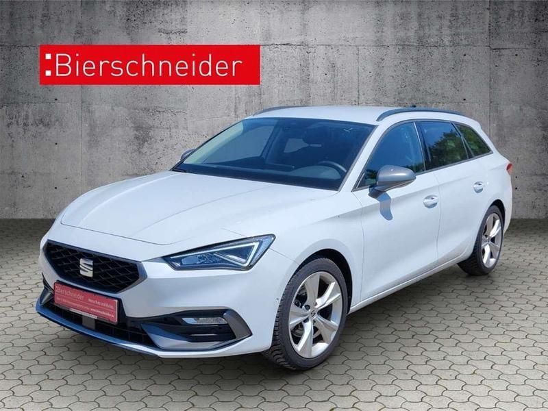 Weiss Gebraucht 2024 Seat Leon FR Kombi | 26.450 € (Guter Preis) - Bild 1/4