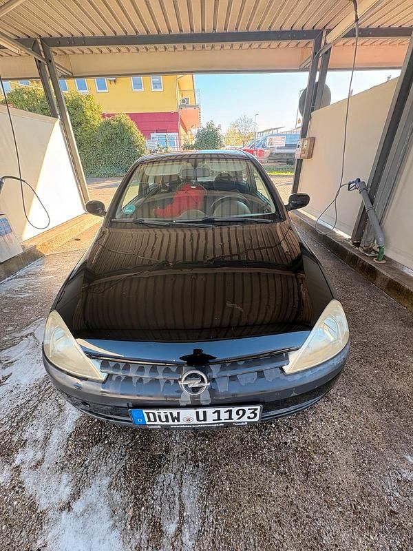 Gebraucht Opel Corsa 75 PS (55 kW) 2002 Schwarz Kleinwagen