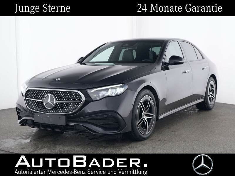 831 lack graphitgrau (metallic) Gebraucht 2023 Mercedes E200 AMG Limousine | 44.784 € (Fairer Preis) - Bild 1/4