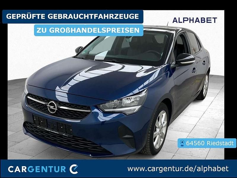 Nautic blau (metallic) Gebraucht 2021 Opel Corsa Edition Kleinwagen | 12.090 € (Fairer Preis) - Bild 1/2