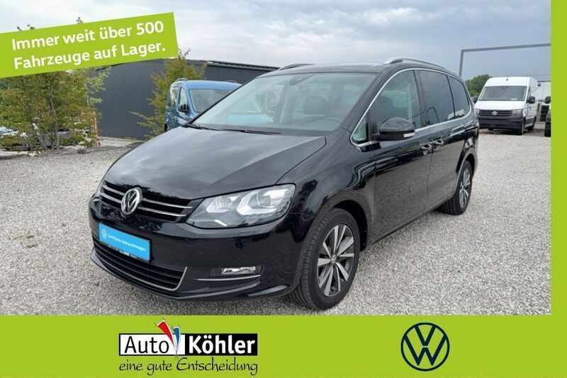 Deep black perleffekt Gebraucht 2020 VW Sharan Highline Van / Kleinbus | 35.730 € (Teuer) - Bild 1/4