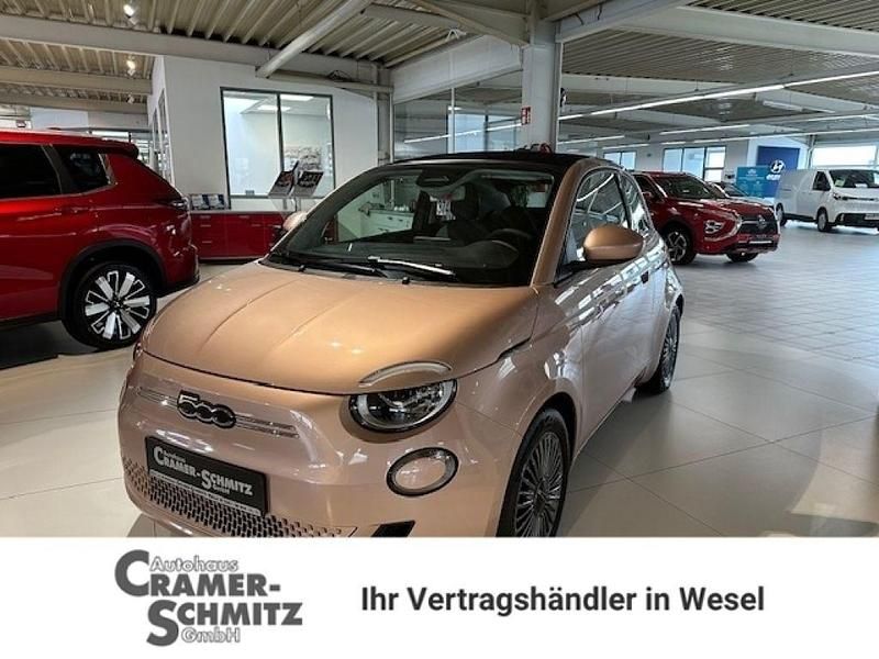 Rose gold (metallic) Gebraucht 2021 Fiat 500e Cabrio | 18.989 € (Guter Preis) - Bild 1/4