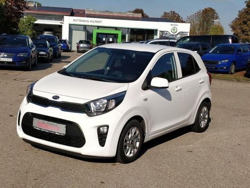 Gebraucht Kia Picanto DREAM-TEAM Edition 84 PS (61 kW) 2020 (ud) schneeweiss (metallic) Kleinwagen