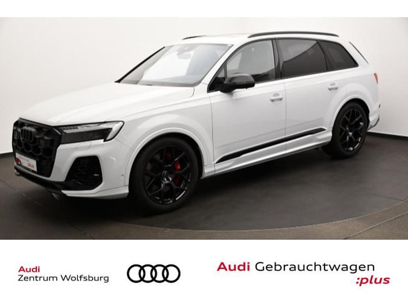 Gletscherweiß metallic Gebraucht 2024 Audi SQ7 Ambiente SUV | 94.980 € (Etwas zu teuer) - Bild 1/3