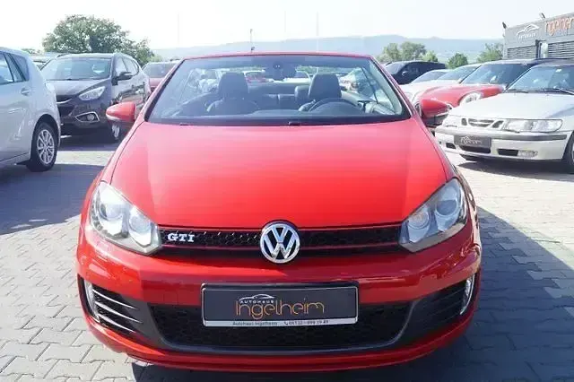 Gebraucht VW Golf Cabriolet GTI 211 PS (155 kW) 2014 Rot Cabrio
