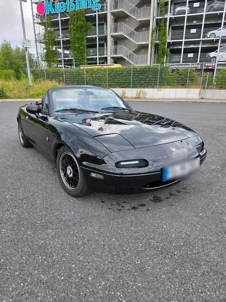 Gebraucht Mazda MX5 131 PS (96 kW) 1995 Schwarz Cabrio