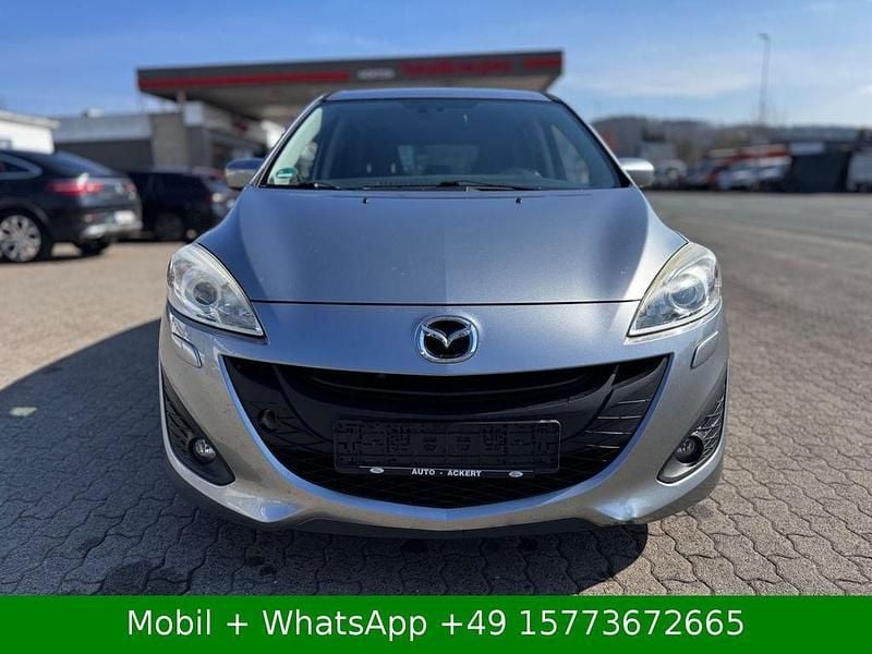 Gebraucht Mazda 5 Center-Line 116 PS (85 kW) 2011 Silber Van / Kleinbus
