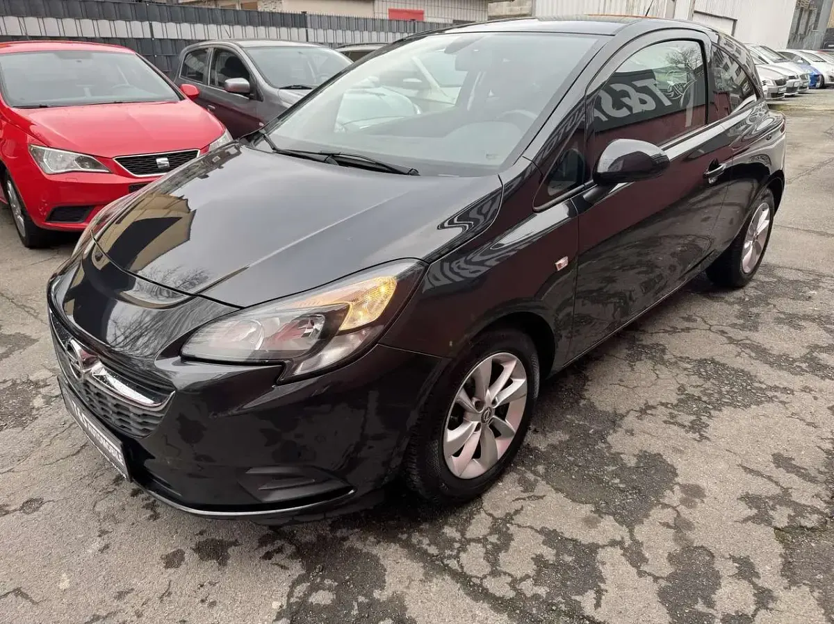 Gebraucht Opel Corsa Edition 69 PS (50 kW) 2015 Karbonschw graphitschw midnigh Kleinwagen