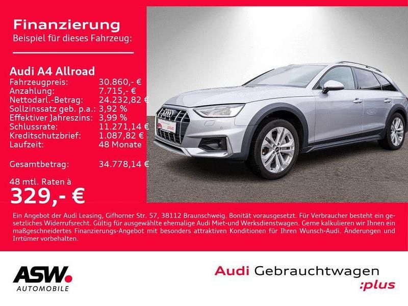 Gebraucht Audi A4 Allroad Ambiente 204 PS (150 kW) 2021 Florettsilber metallic Kombi
