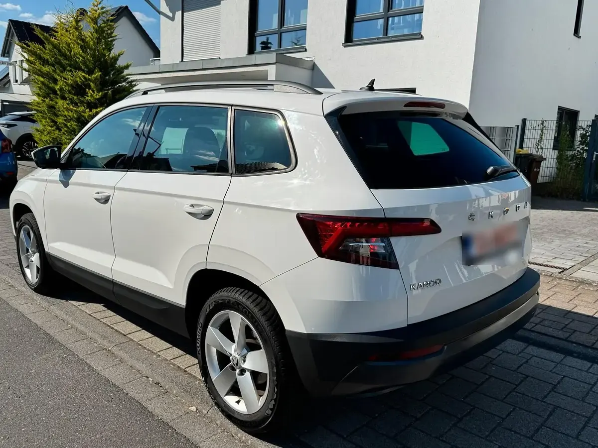 Gebraucht Skoda Karoq Style 150 PS (110 kW) 2020 Weiß SUV