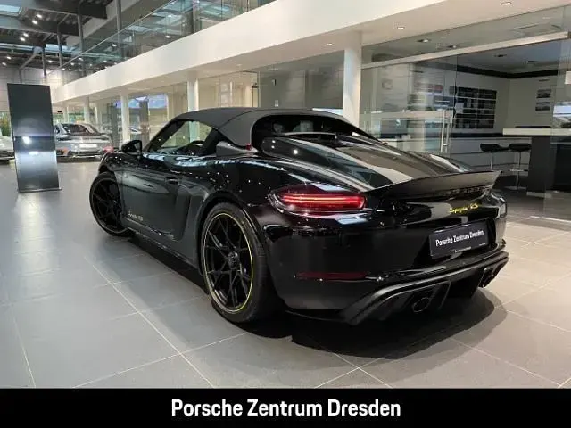 Neu Porsche 718 Spyder RS Chrono 500 PS (367 kW) 2026 Schwarz Cabrio