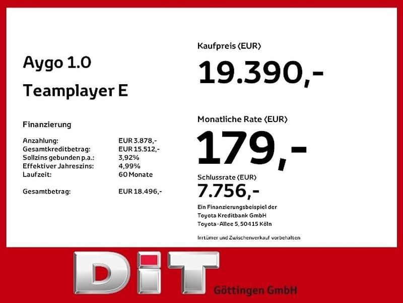 Neu Toyota Aygo 72 PS (52 kW) 2025 Urban khaki black mica Kleinwagen