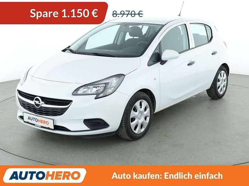 Schneeweiß Gebraucht 2016 Opel Corsa Essentia Kleinwagen | 7.820 € (Fairer Preis) - Bild 1/3