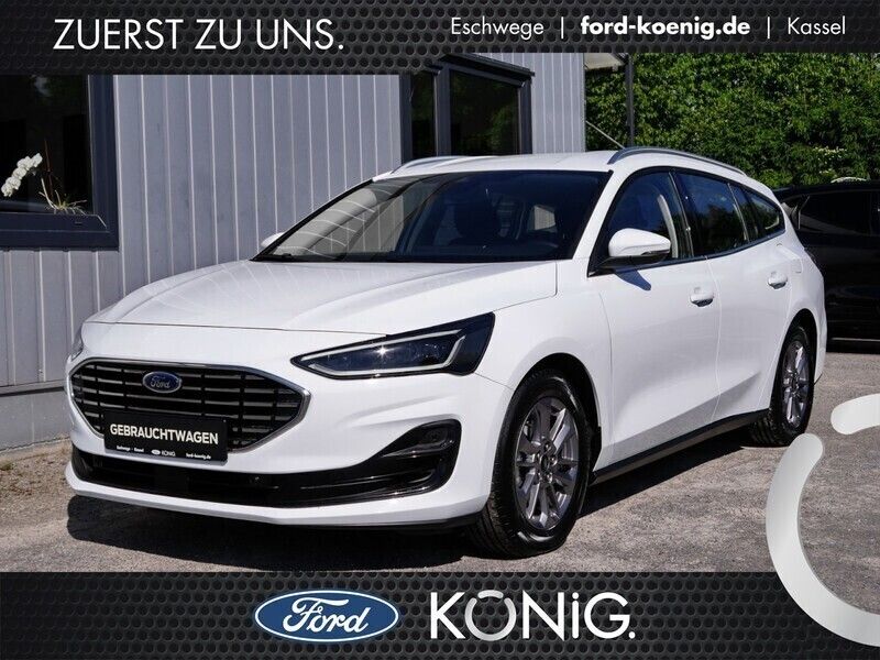 Weiß Gebraucht 2024 Ford Focus Titanium Kombi | 25.890 € (Fairer Preis) - Bild 1/4