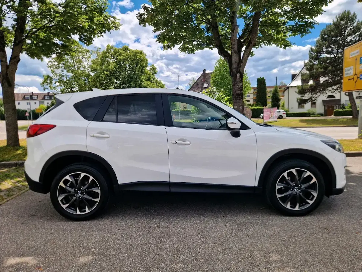 Gebraucht Mazda CX-5 150 PS (110 kW) 2016 Weiß SUV