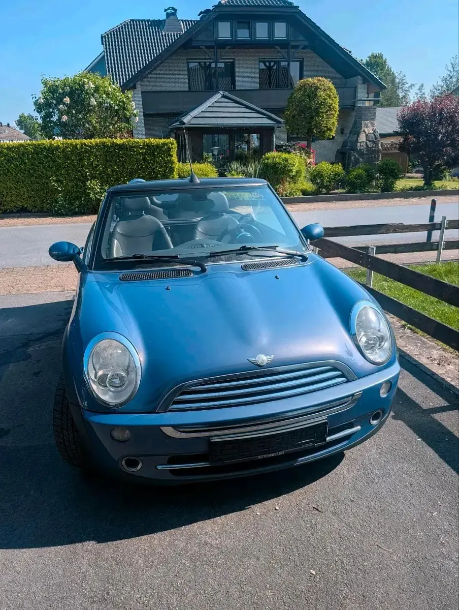 Gebraucht Mini Cooper Cabriolet 116 PS (85 kW) 2008 Blau Cabrio