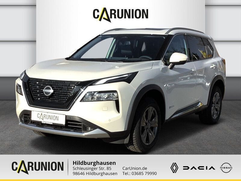 Brilliant white Gebraucht 2022 Nissan X-Trail Tekna SUV | 37.990 € (Superpreis) - Bild 1/4